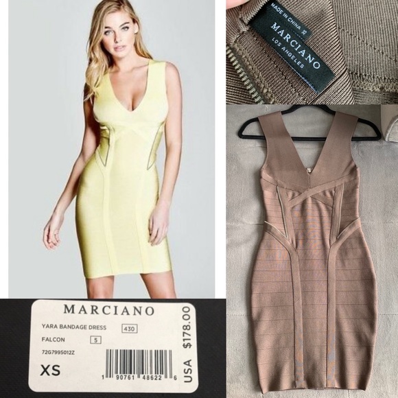 NWOT✨ MARCIANO “Yara” Bandage Dress - Picture 10 of 10